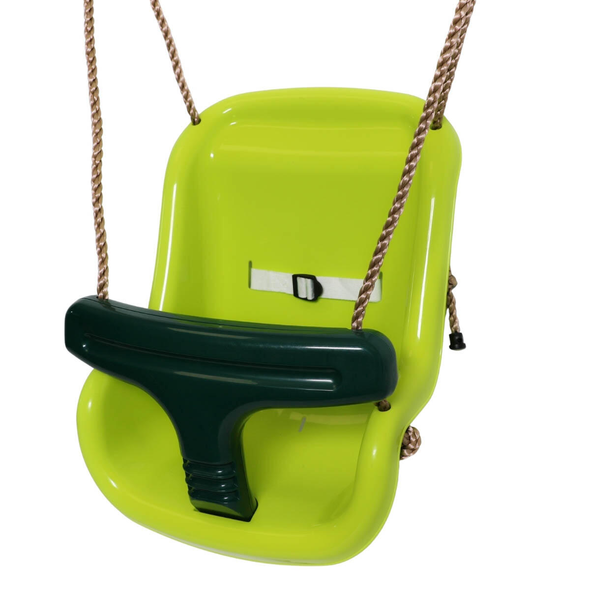 Altalena per bambini con cintura - verde 2/5