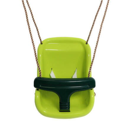 Balançoire bébé avec ceinture - Vert