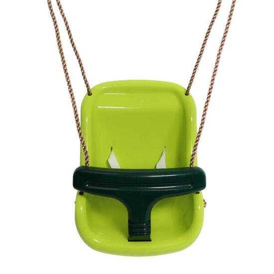 Balançoire bébé avec ceinture - Vert