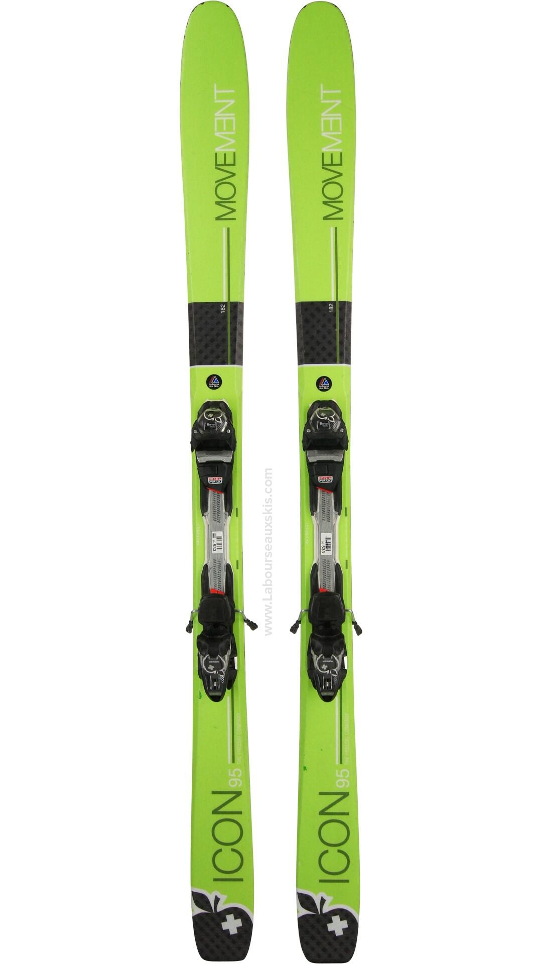 Reconditionné - MOVEMENT ICON 95 + MOVEMENT FREESKI 11 GW DEMO - Très bon état 2/3