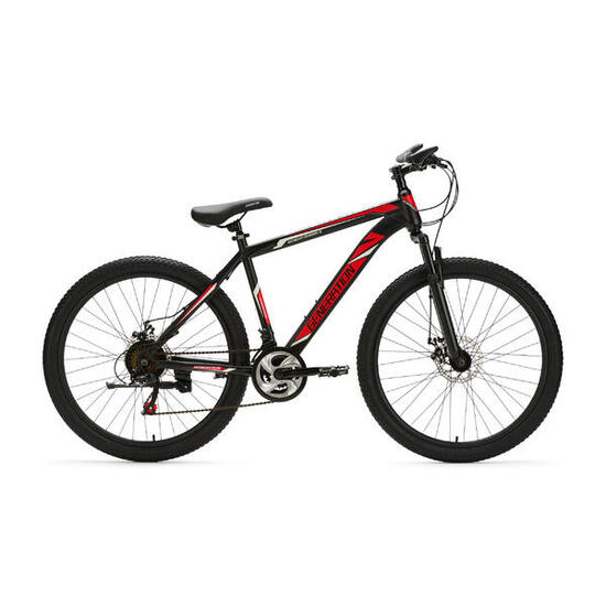 Generation Mountain Bike 26 pollici Rosso/Nero