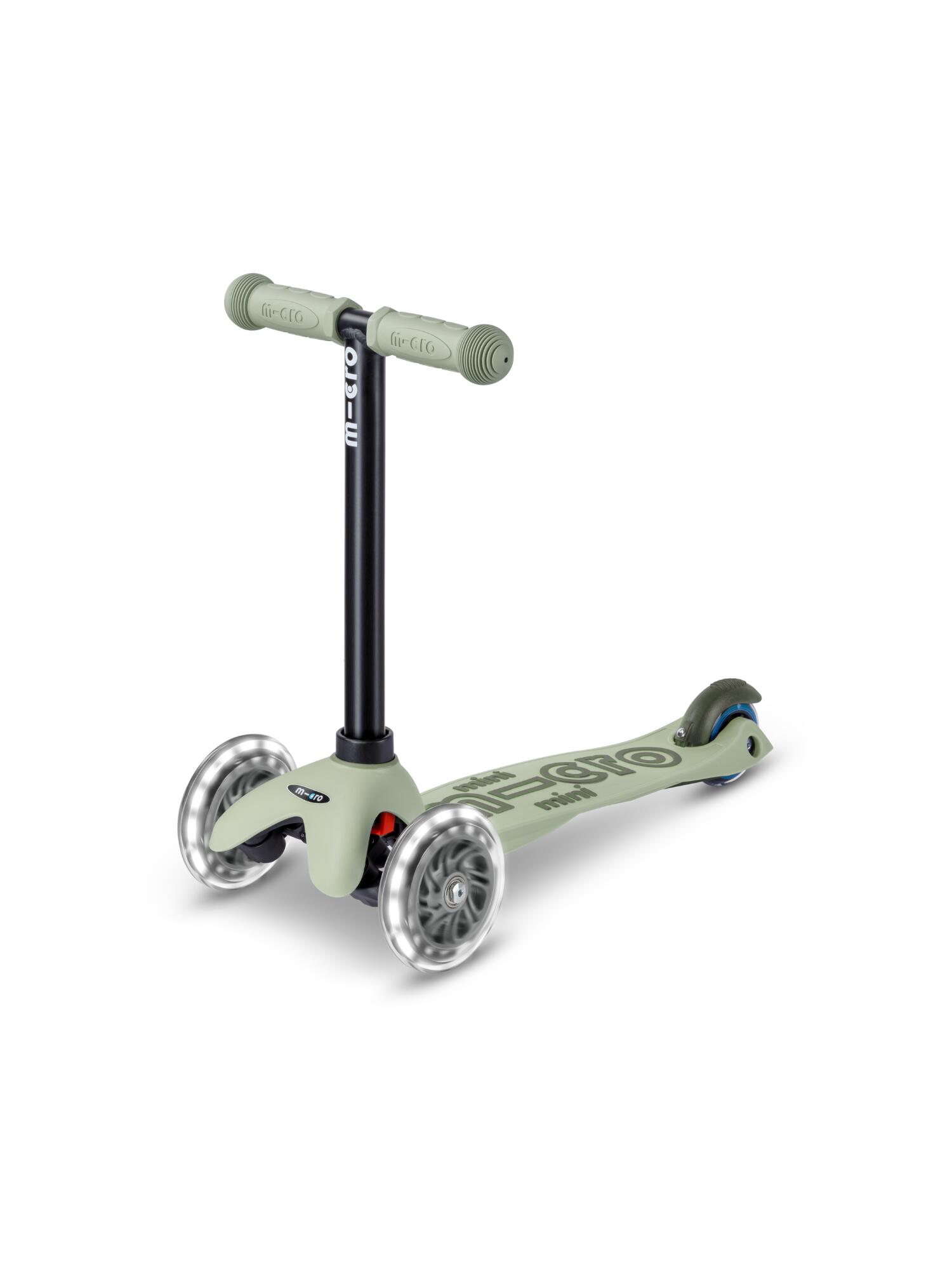 Trottinette évolutive  Mini2Grow 2.0  Sauge LED 6/7
