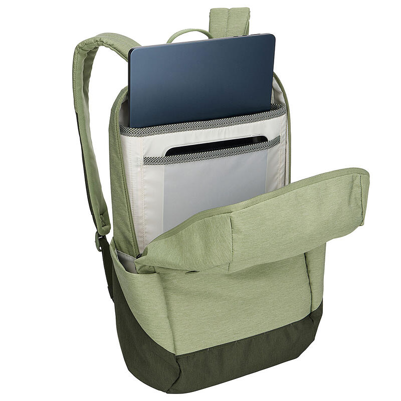 Rucsac urban cu compartiment laptop, Thule, Lithos, 20L, Quiet Green