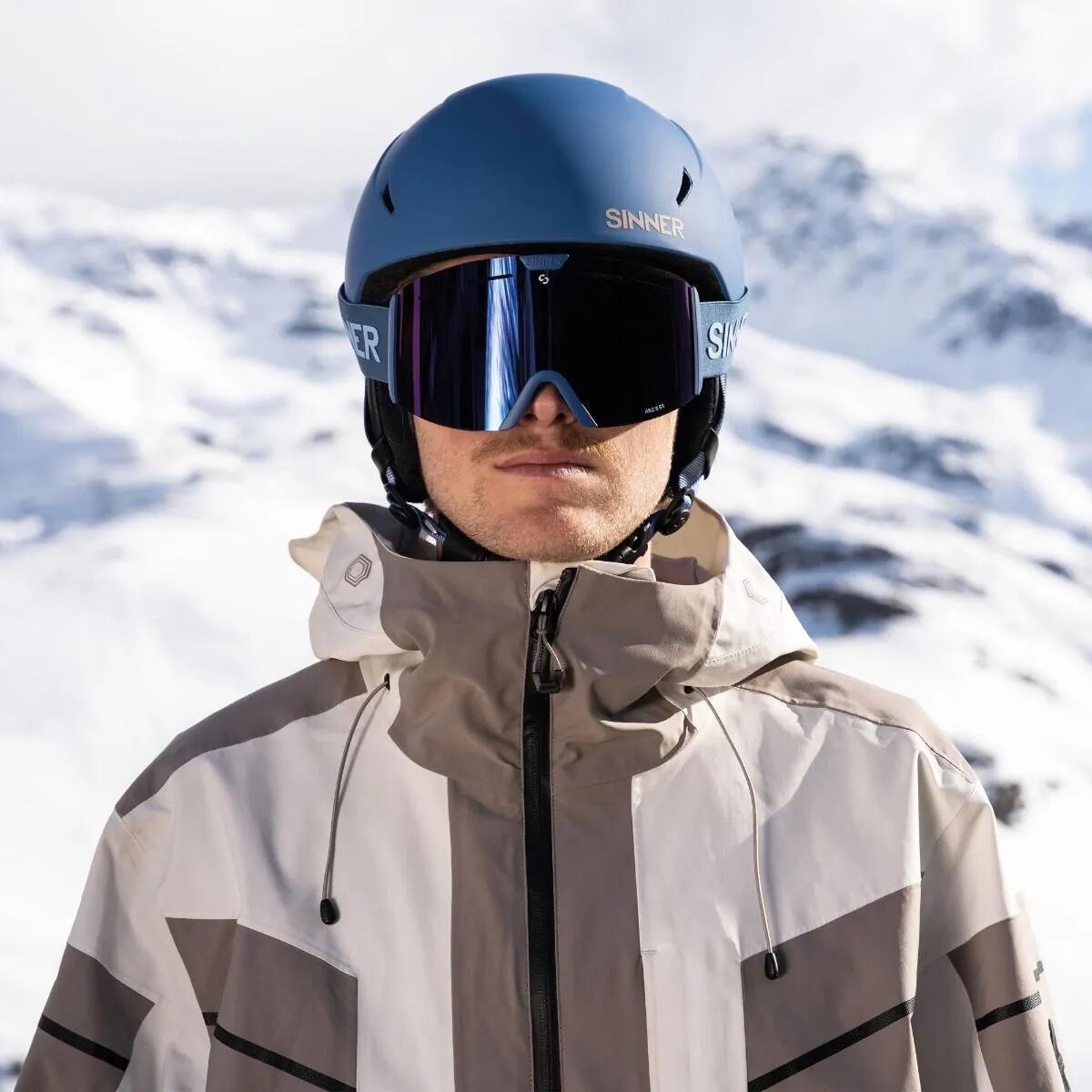Gogle narciarskie/snowboardowe SINNER Arc S, niebieskie, unisex 3/3