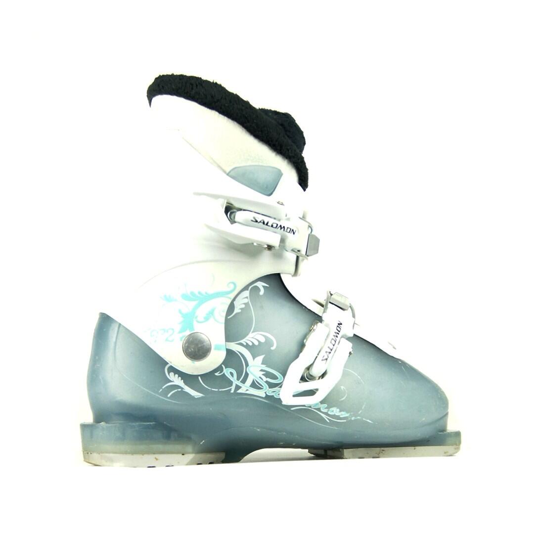 Reconditionné - SALOMON T2 GIRLY  skis  d'occasion - Très bon état 6/7