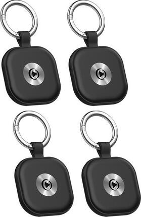 Pack de 4 Smart Trackers d'objet iOS Bluetooth® Track&Find Format po