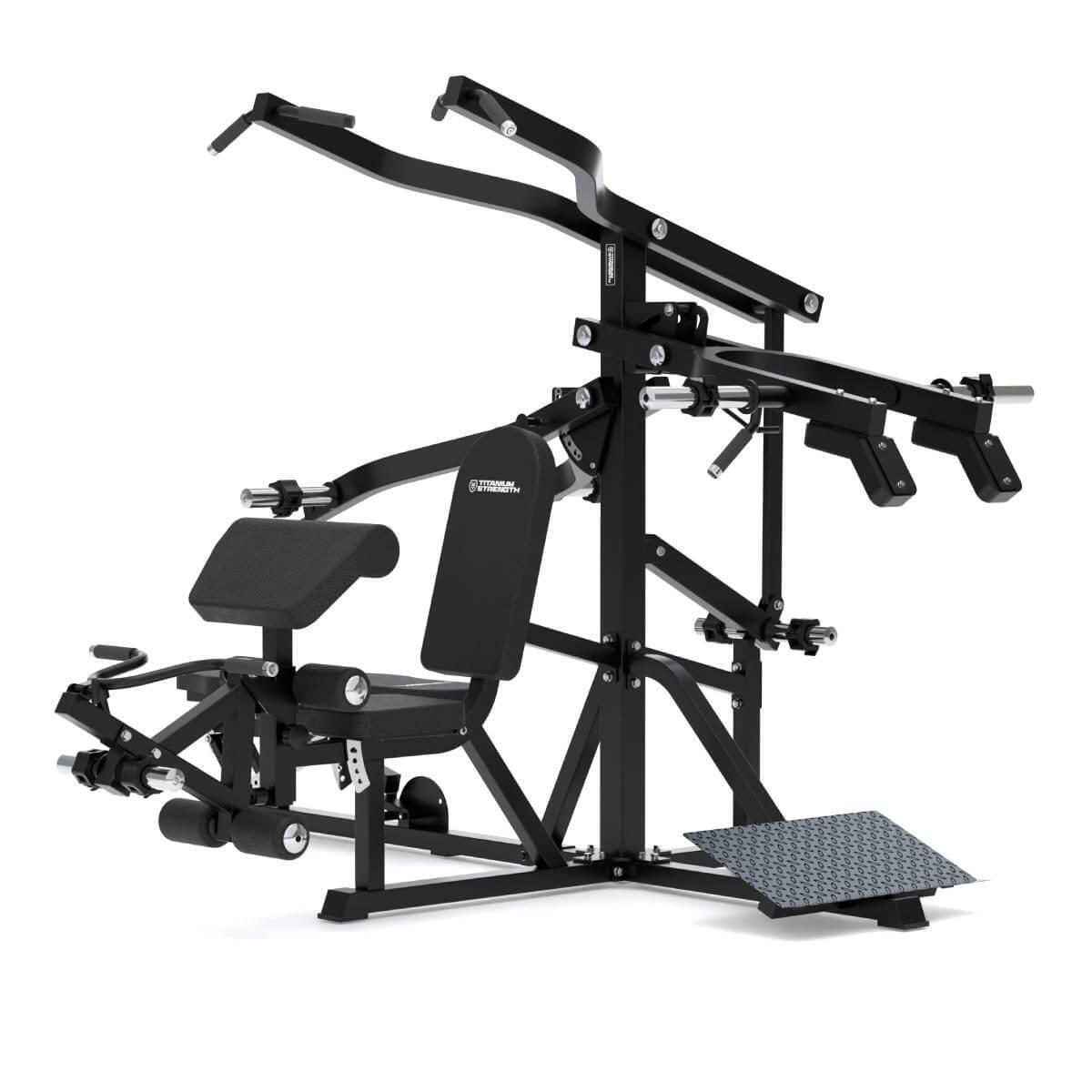 Multigimnasio Palanca LG3 - 3 Estaciones Titanium 3/5