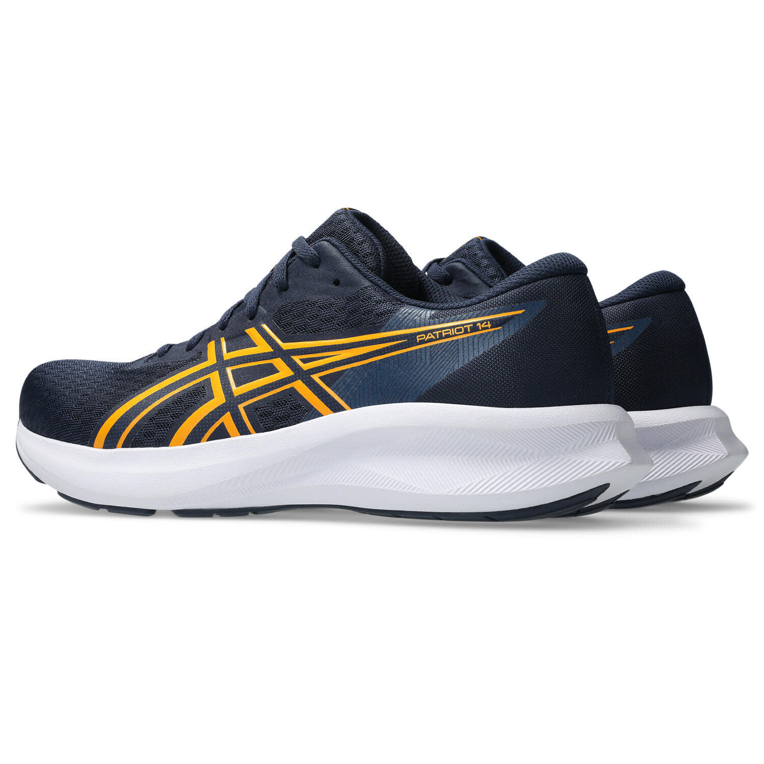 Chaussures De Running Homme - ASICS PATRIOT 14 - Midnight/Yamabuki 4/6