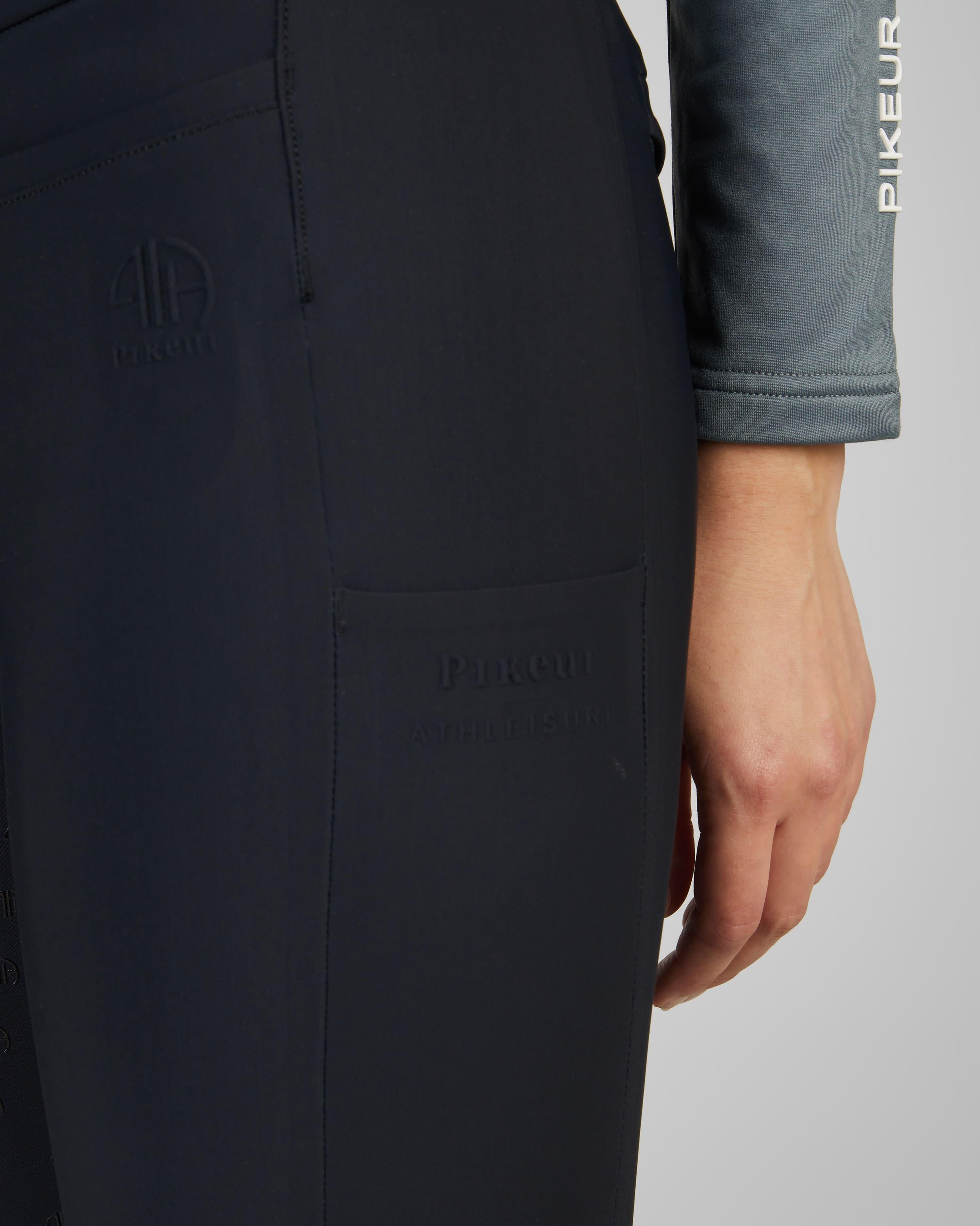 Reithose Damen Linnett mit Vollgrip schwarz 4/6