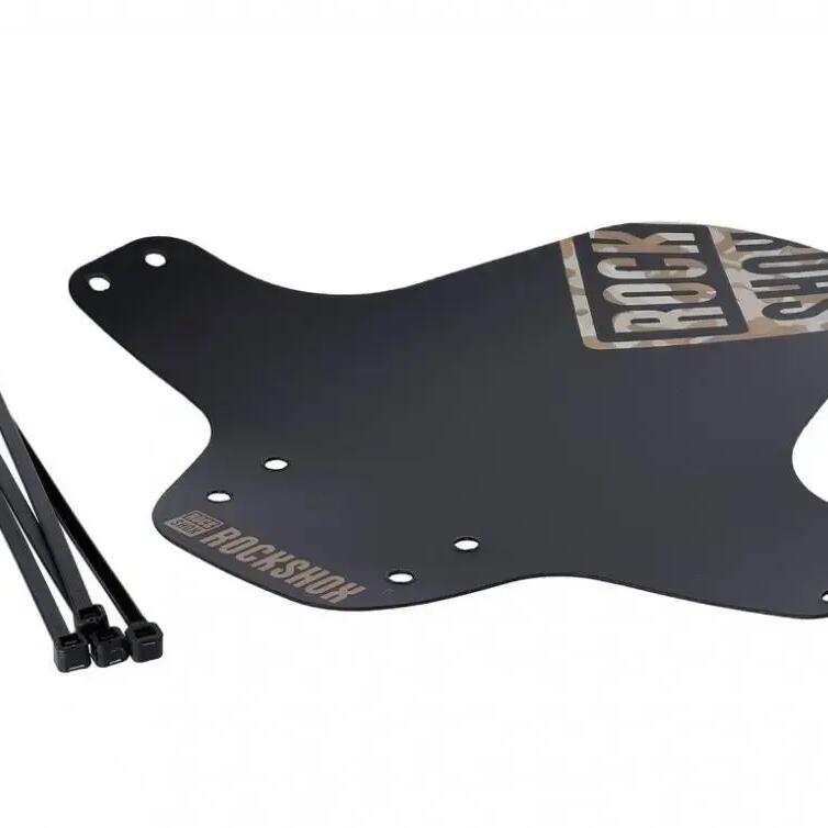 RockShox Clip-On Front Fender — Black / Camouflage Brown