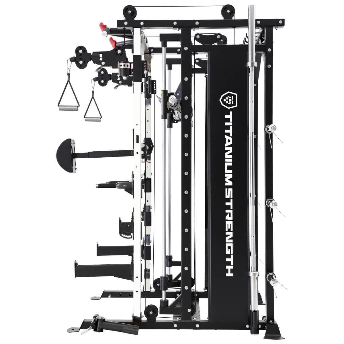 All-in-One Trainer - Doppia Carrucola (2x90 kg), Multipower, Power Rack e Leg 2/4