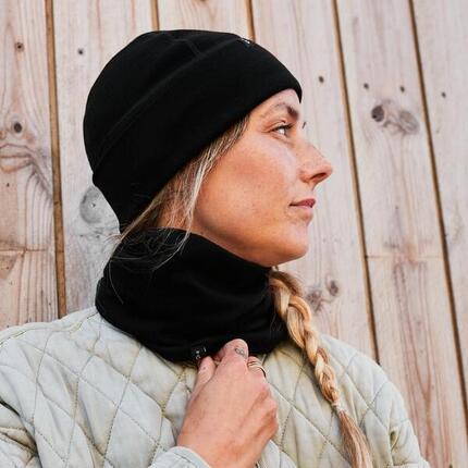 Czapka Merino Weathergoods Sweden 100% kompatybilna z kaskiem czarna
