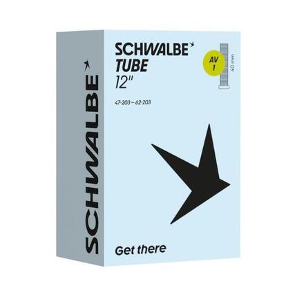 SCHWALBE chambre à air No.1 12" (ETRTO 47/62-203) valve Dunlop