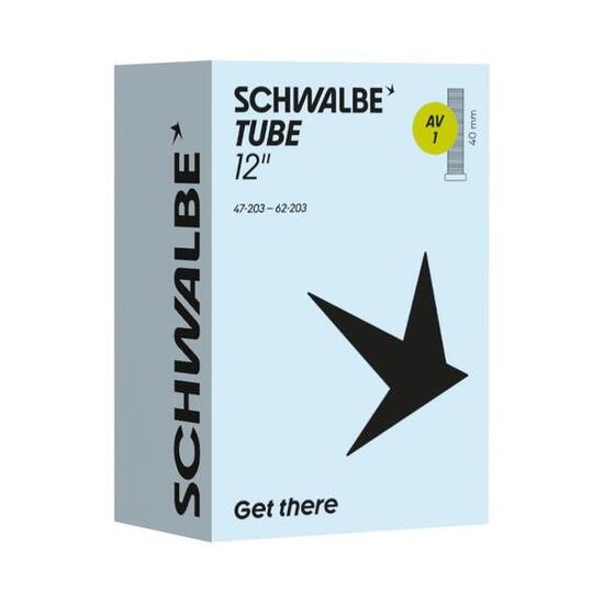 SCHWALBE chambre à air No.1 12" (ETRTO 47/62-203) valve Dunlop