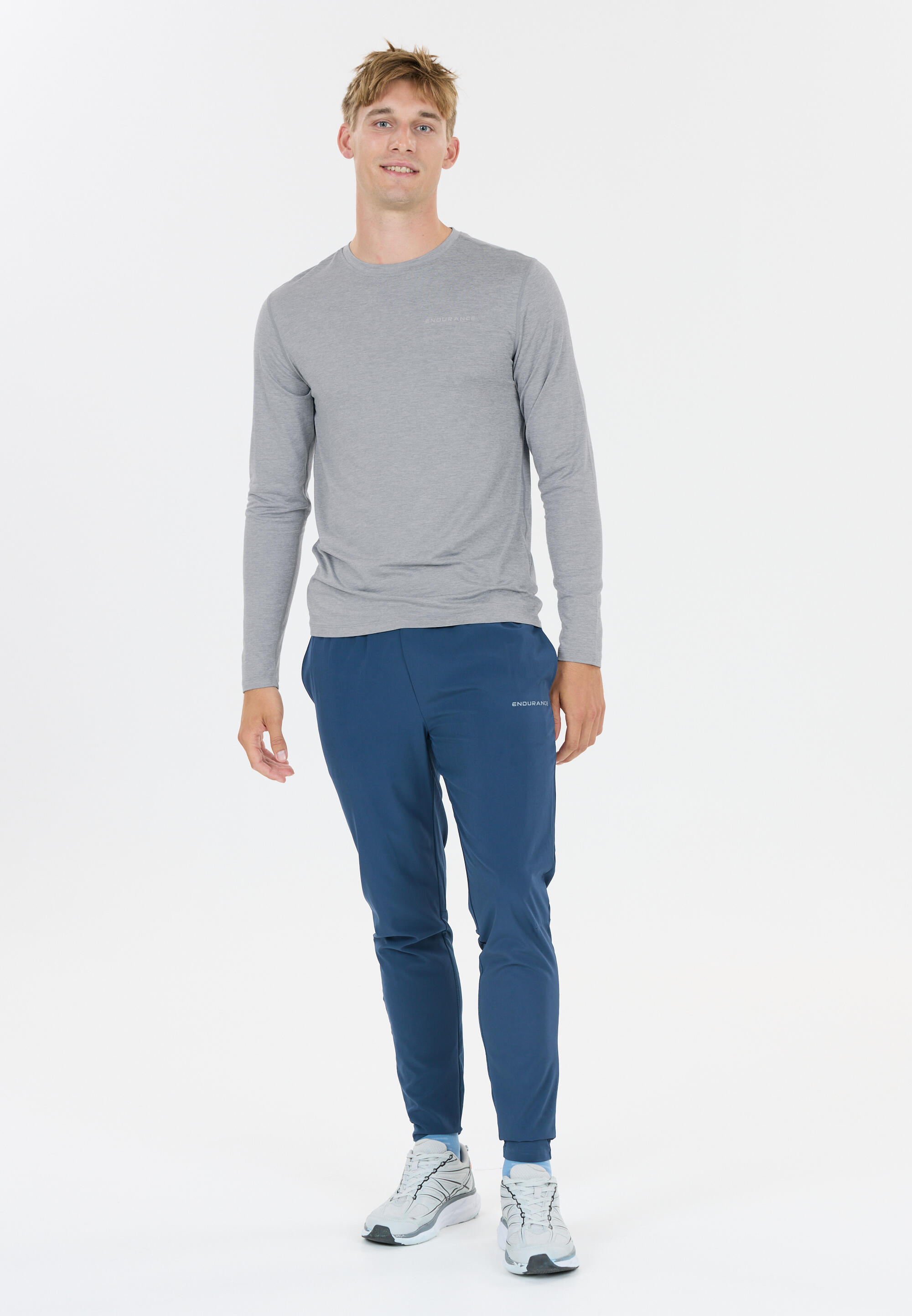 Camisola de manga comprida Endurance Abdon Melange 4/15