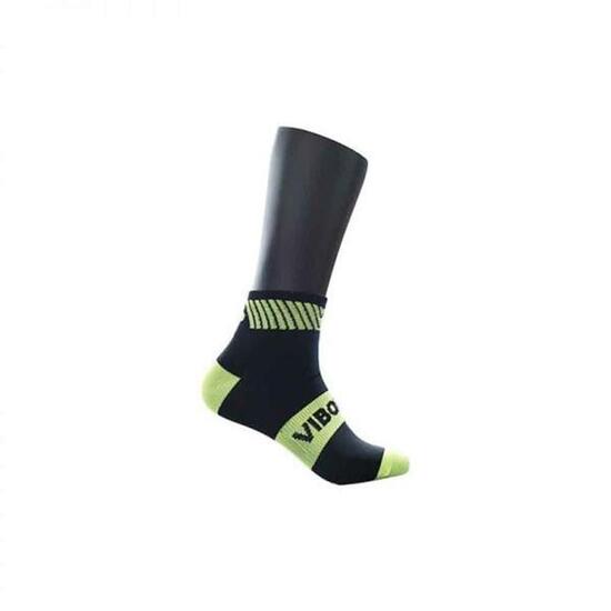 Socken Vibora Kurz Schaft Schwarz Gelb