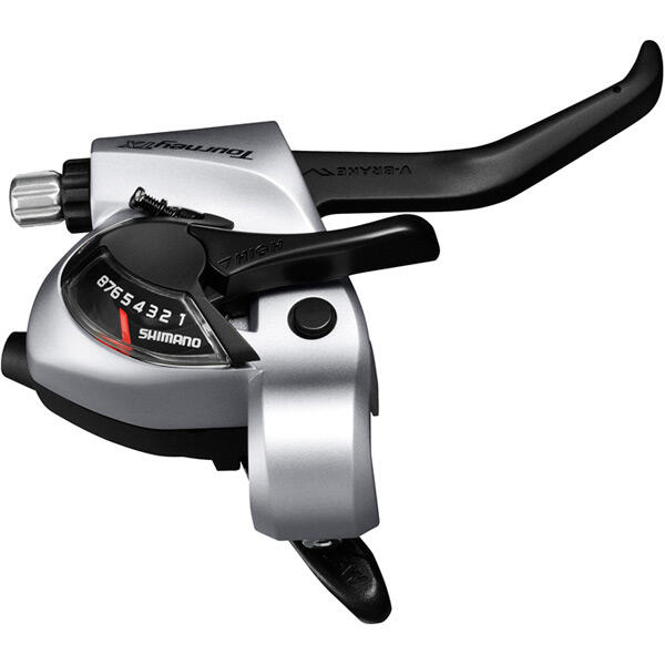 SHIMANO Tourney TX ST-TX800 left 3-speed V-brake shift/brake lever silver