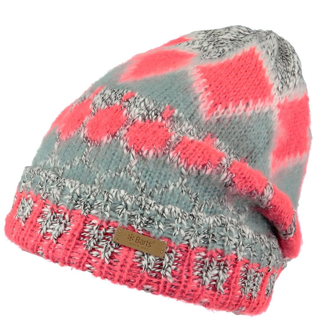 BARTS EMERALD BEANIE PINK 1/2