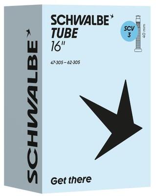 Schwalbe binnenband 16x1,75 (47-305) scv3 klikventiel 40 mm