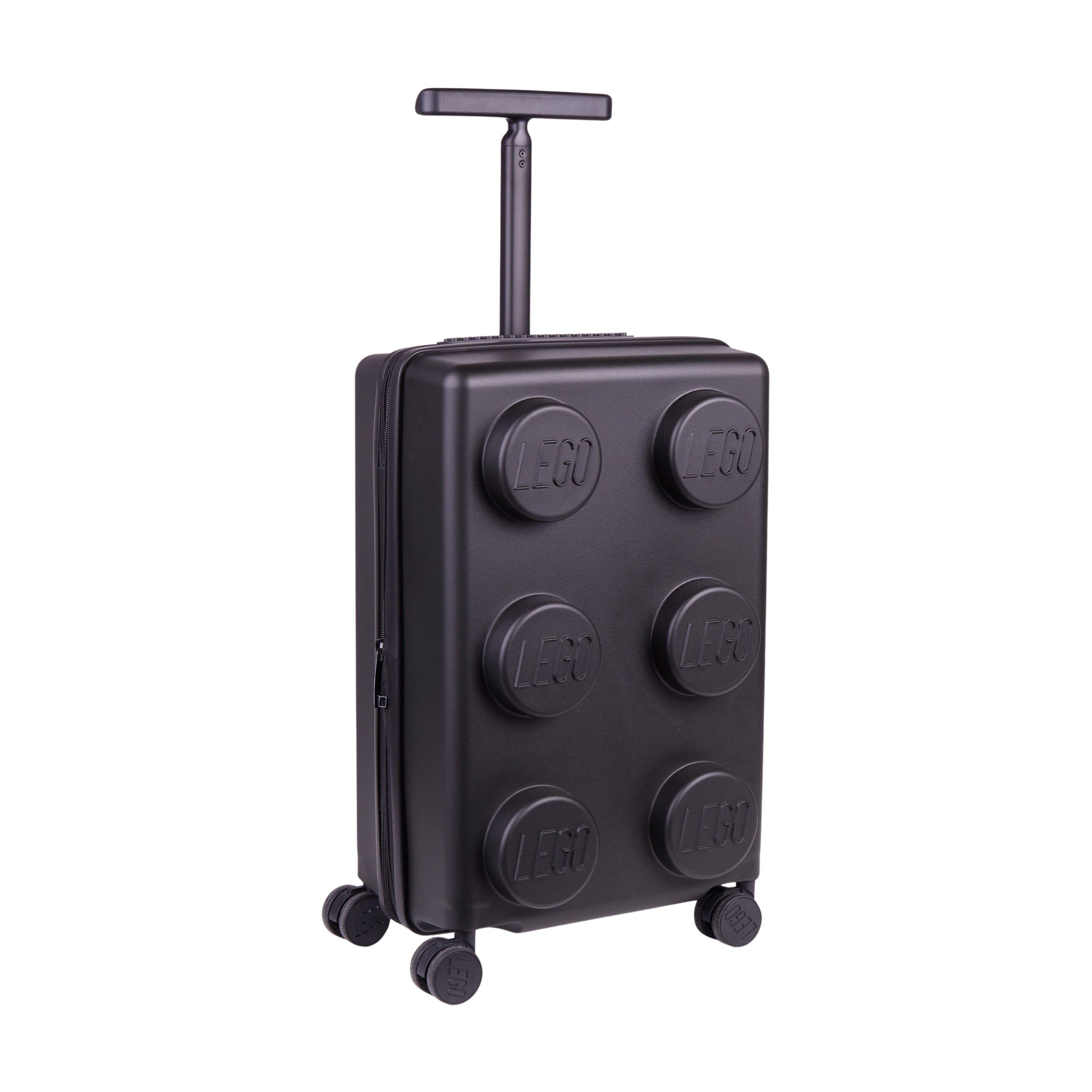 Valise Trolley LEGO Brick 2X3 Extensible 20" Noir 3/4