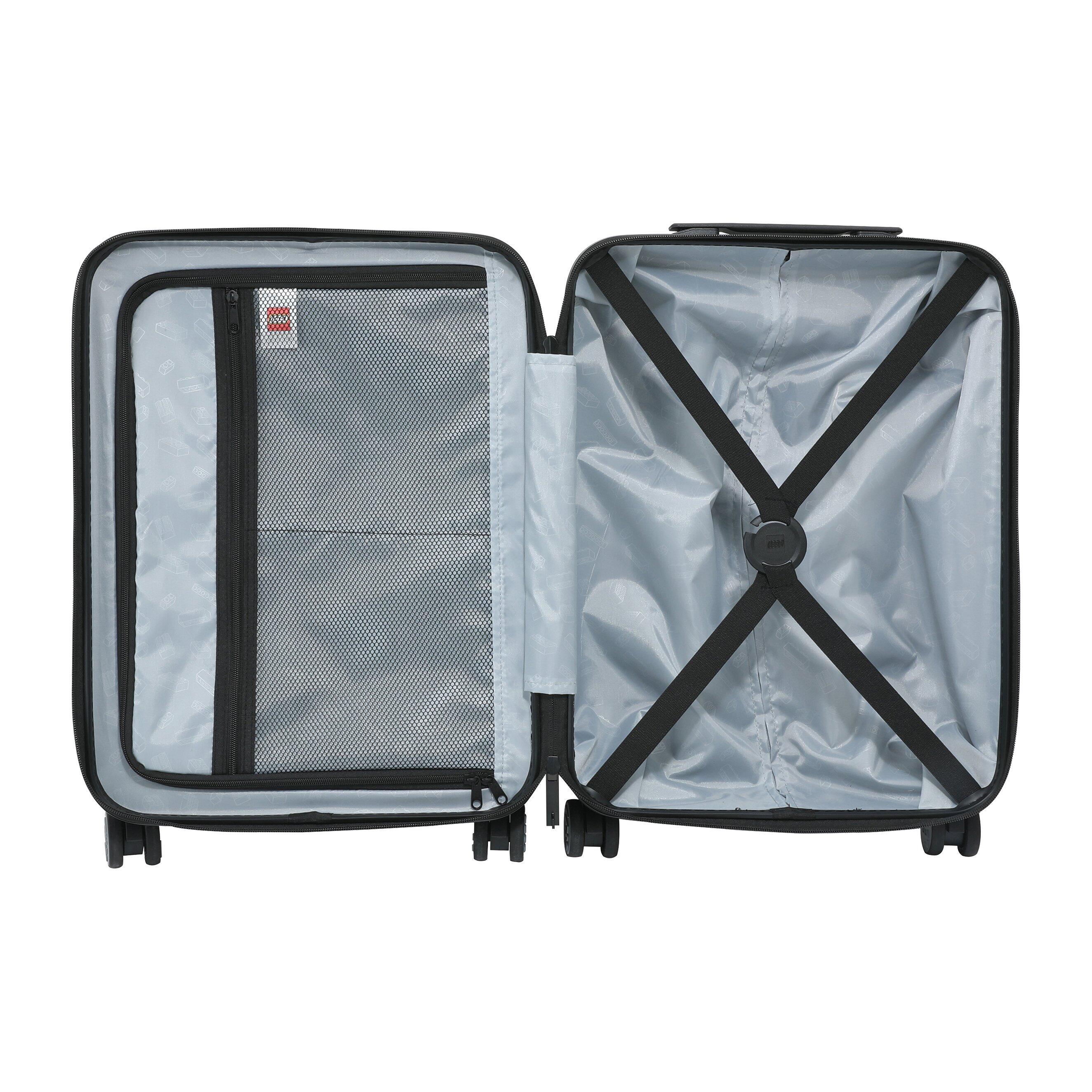 Valise Trolley LEGO Brick 2X2 Urban 20" Noir 3/5