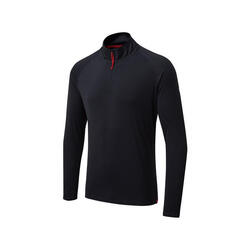 UV Tec T-Shirt manches longues avec col zippÃ©