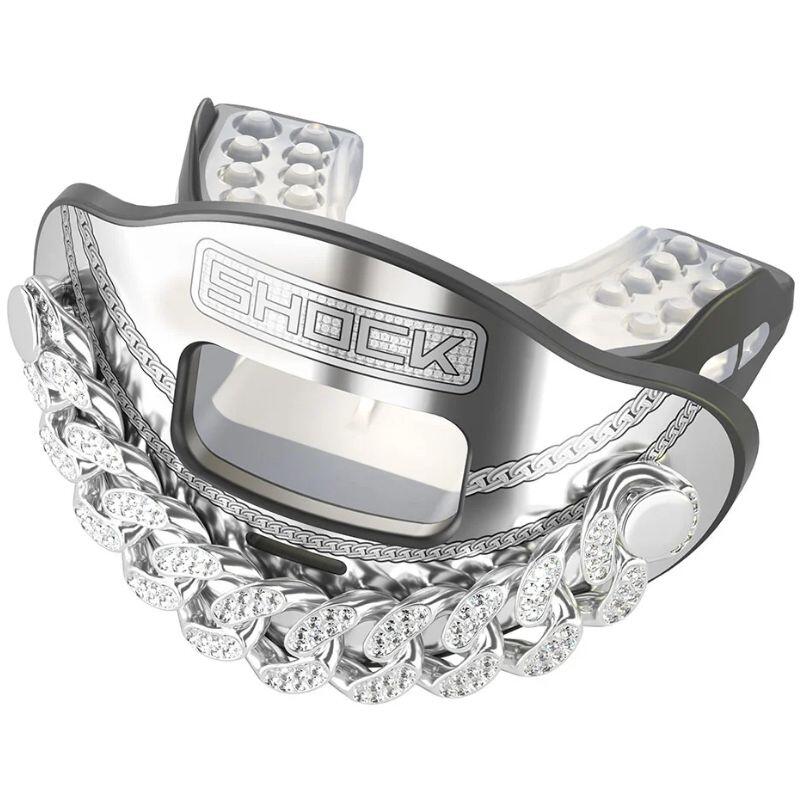 Shock Doctor Max AirFlow 3D Ice Chain Silver American Football 1/1