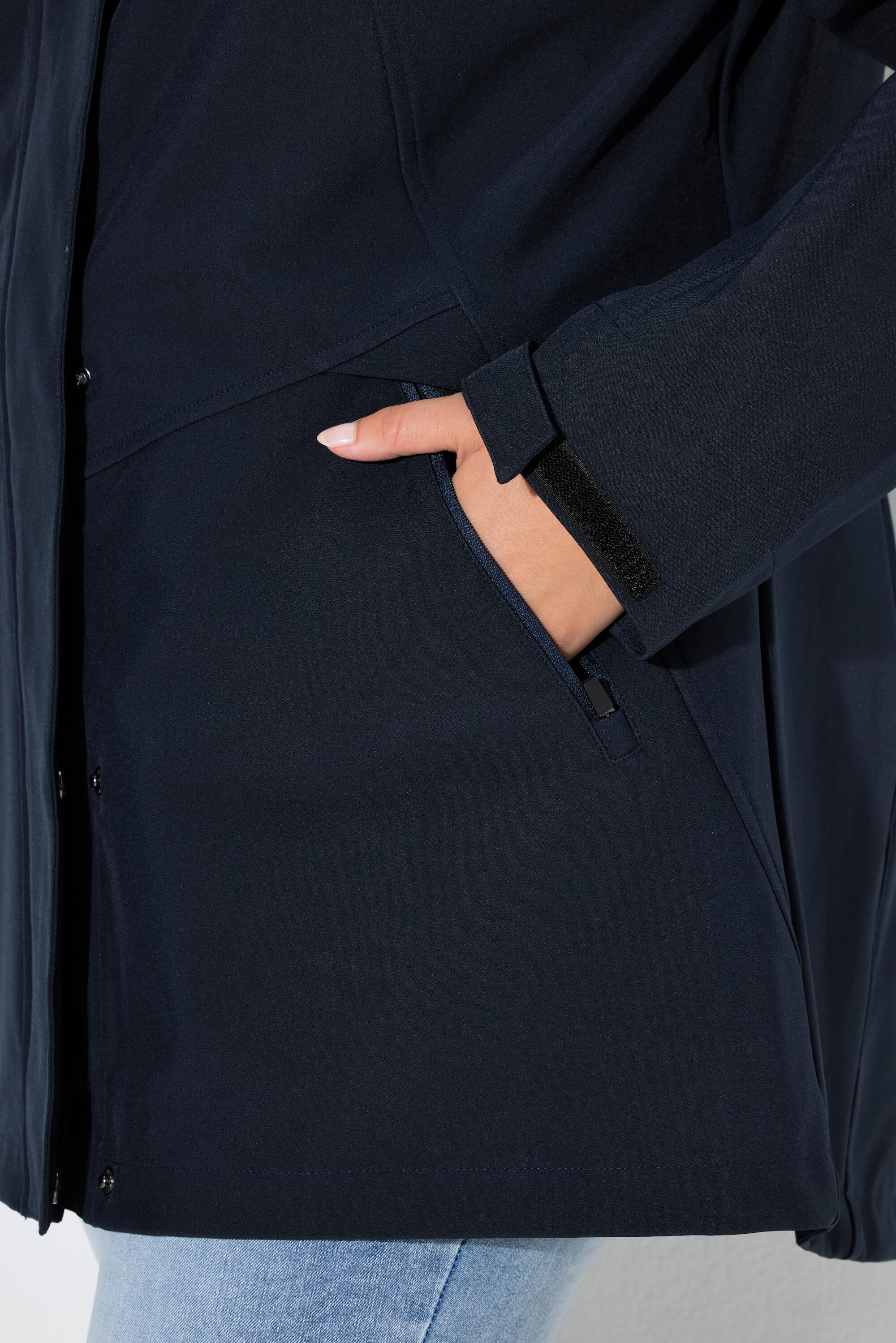 Femme Veste Softshell HYPRAR à capuche modèle imperméable coupe évasée 4/7