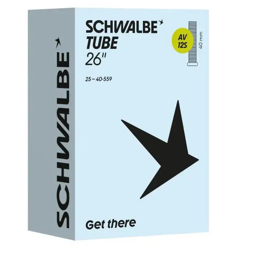 Schwalbe AV12S inner tube 26in ETRTO 25/40-559 Auto valve 40 mm