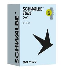 Chambre à air Schwalbe AV12S 26'' 25/40-559 valve Schrader 40 mm