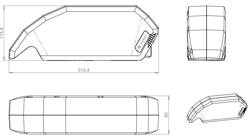 Bosch PowerPack 720WH Frame E-Bike Vision (BES2) 7/7