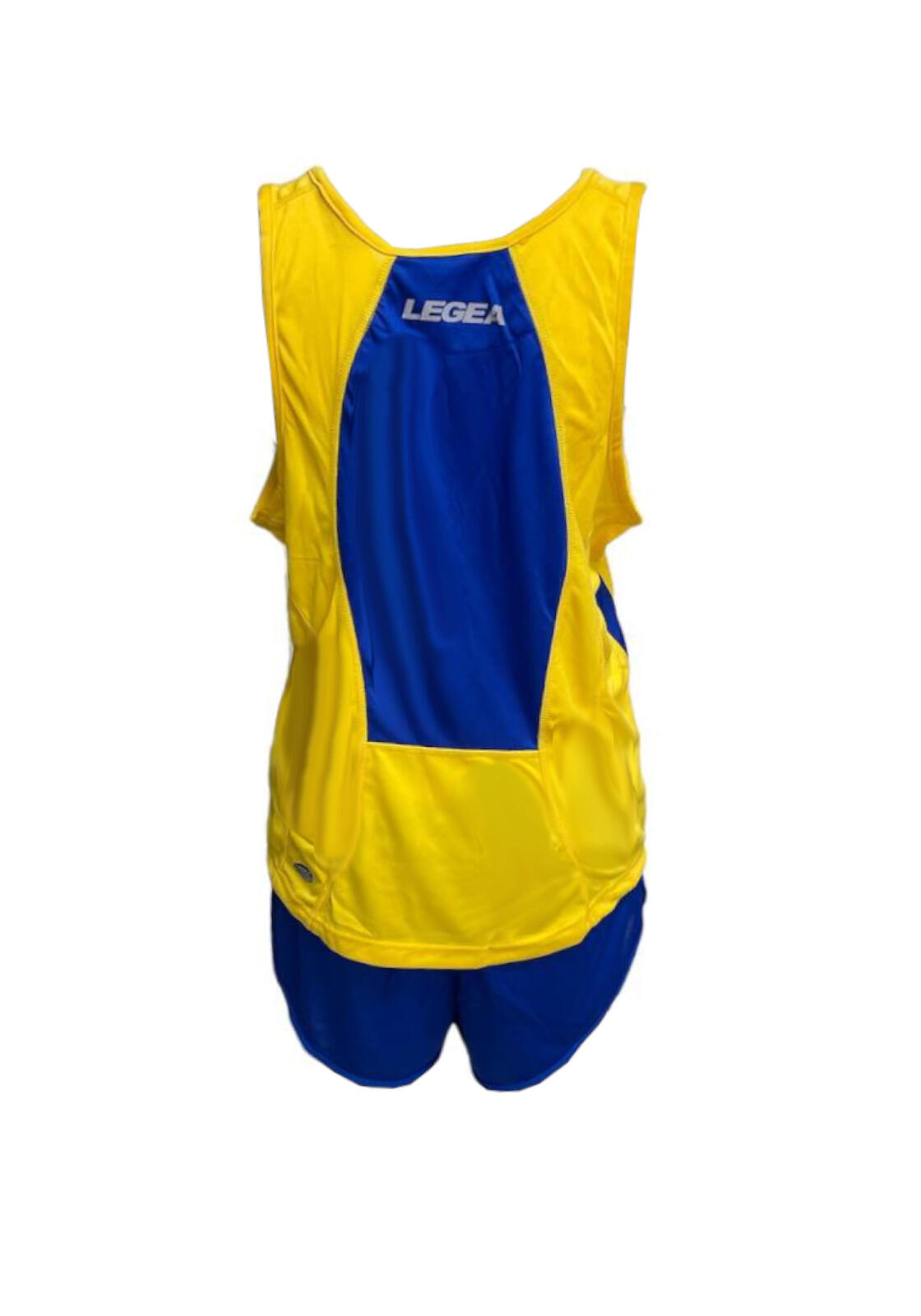 Voetbalkit New York 42 voor trainingen geel-blauw 2/2