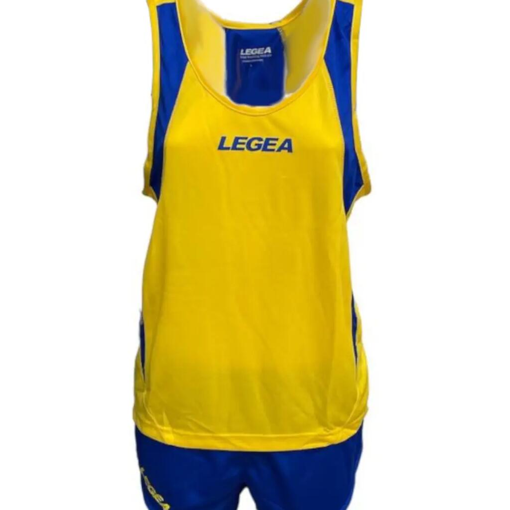 Men's Football Kit New York 42 Yellow-Blue