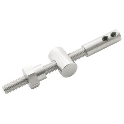 Elvedes trommeltapeind m6mm scooter messing (10) elv9017