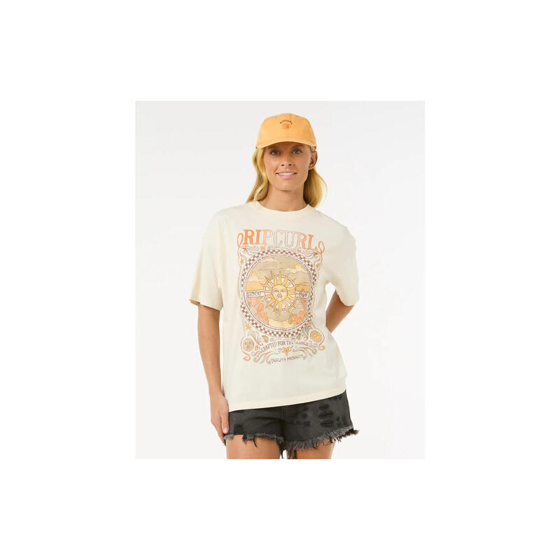 Rip Curl Luna Heritage Tee - Bone