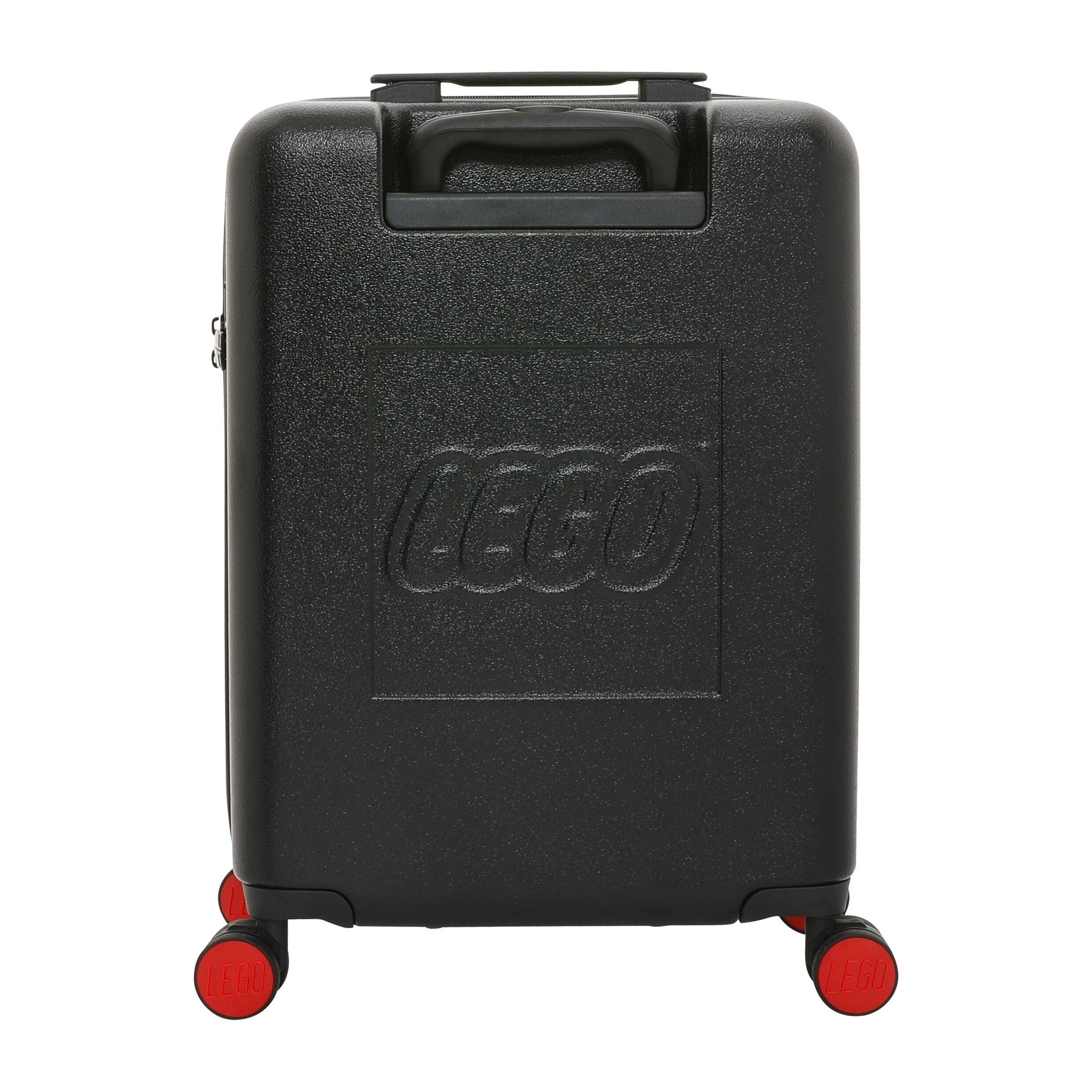 Maleta Trolley LEGO Brick 2X2 Urban 20" Negro Rojo 2/5