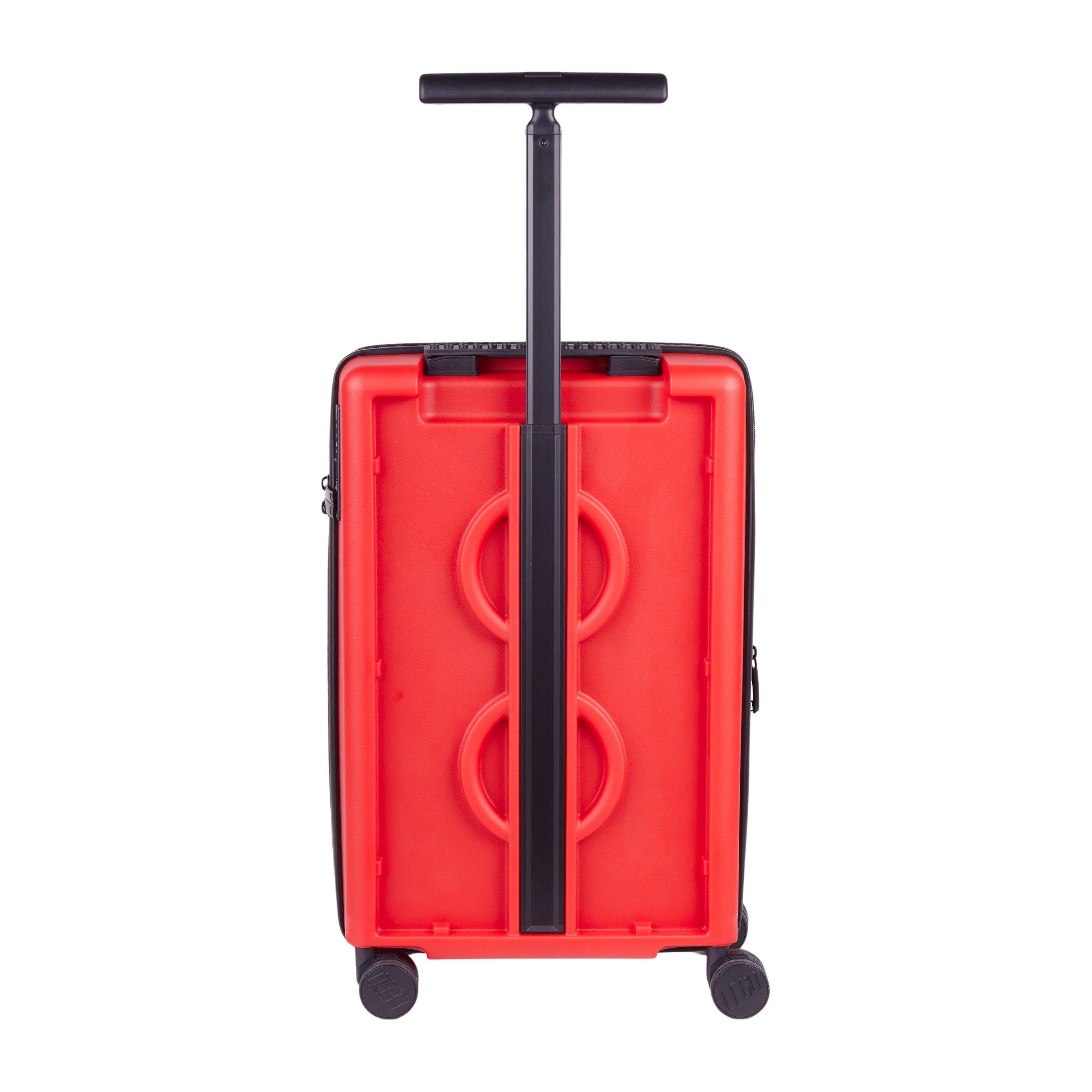 Maleta Trolley LEGO Brick 2X3 Expandible 20" Rojo 2/4