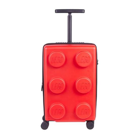 Valise Trolley LEGO Brick 2X3 Extensible 20" Rouge