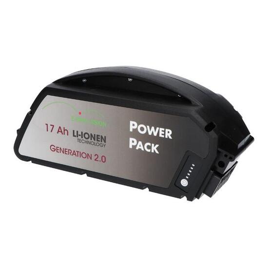 Bosch kompatible PowerPack Classic 36V 612Wh Rahmen-Akku E-Bike Vision