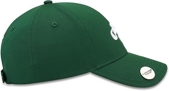 Callaway Stitch Magnet, Boné de golfe para homem, Verde floresta 3/5