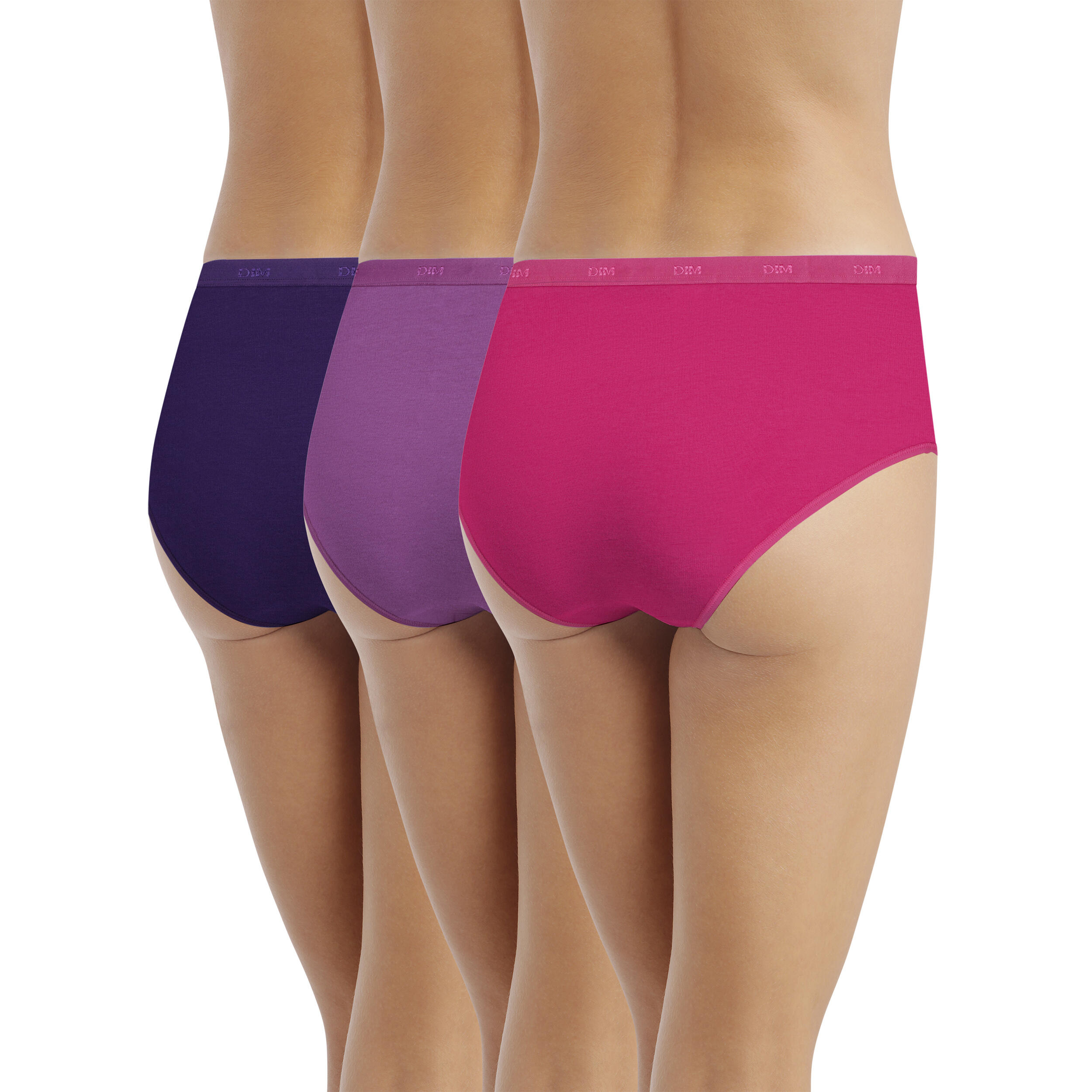 Lot de 3 Boxers femme Les Pockets Coton 2/3