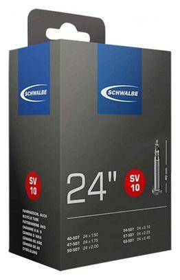 Dętka SCHWALBE SV10 24x1.75 (40/62-507) zawór Presta 40mm