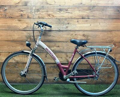 Montego dames stadsfiets 50 cm, 3 versnellingen, rood