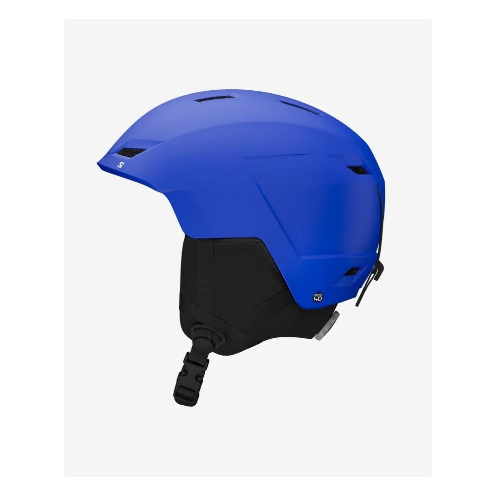 Casco de esquí junior Salomon Pioneer LT JR - Race Blue 3/4