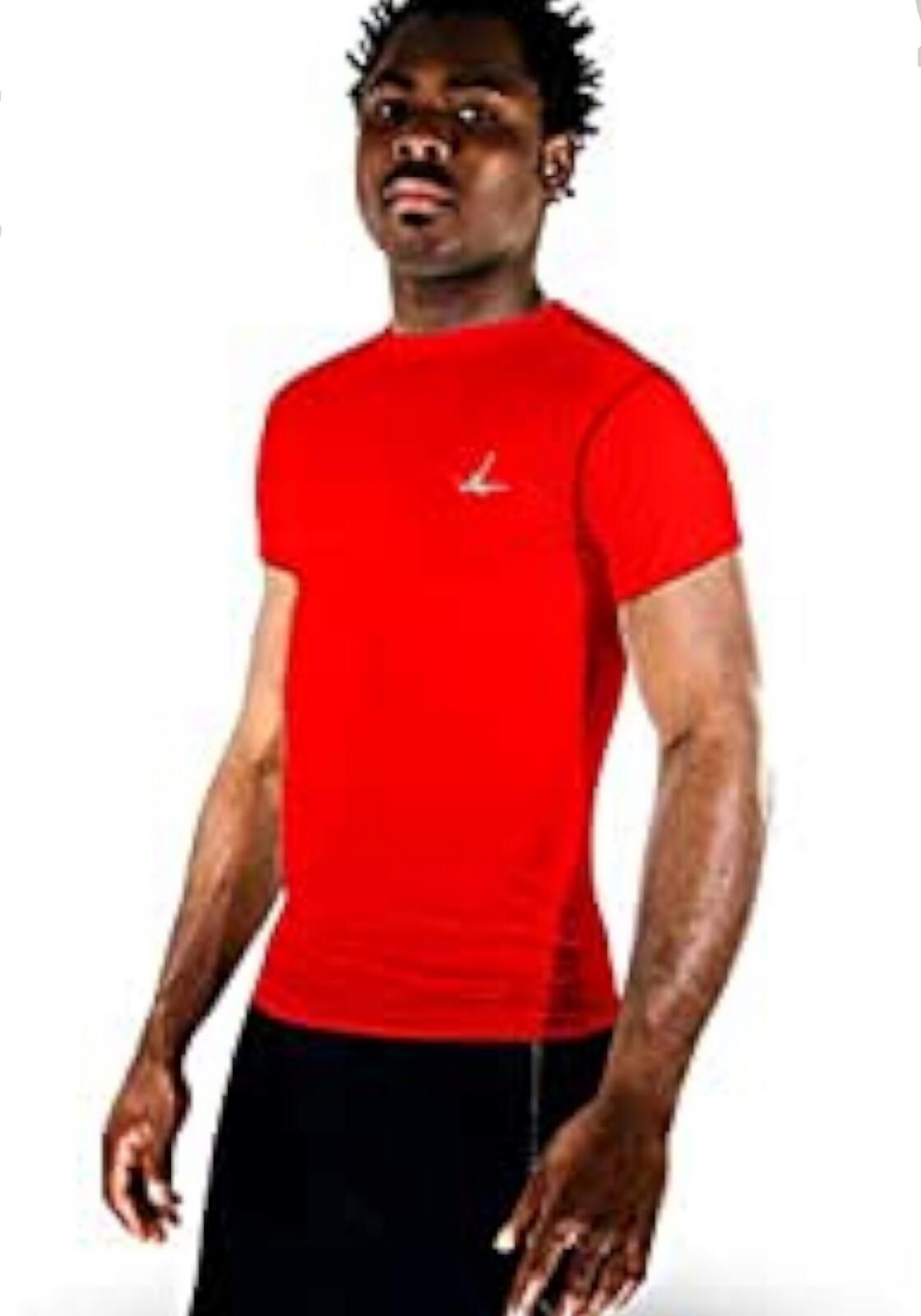 Homme Course T-shirt à Manches Longues Body 2 Caractéristiques Clés Rouge 1/5