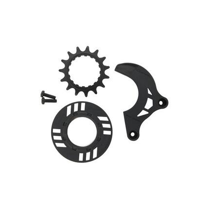 MIRANDA pignon 15 dents avec protège-chaîne et guide pour Conway eMTB