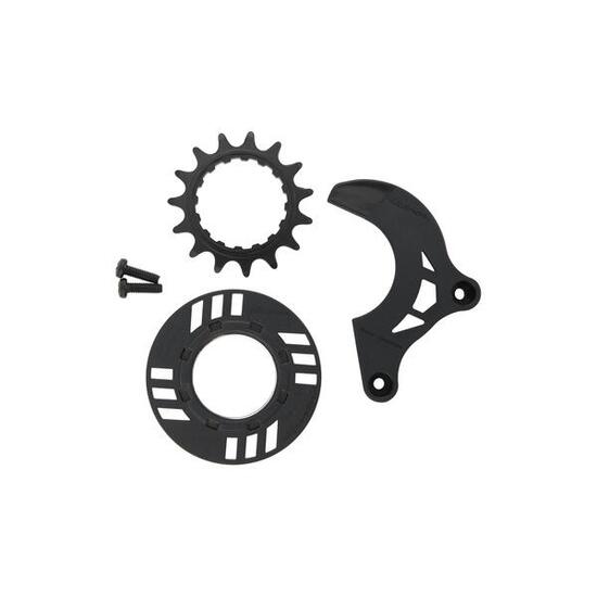 MIRANDA pignone 15t con protezione catena e guida per Conway eMTB