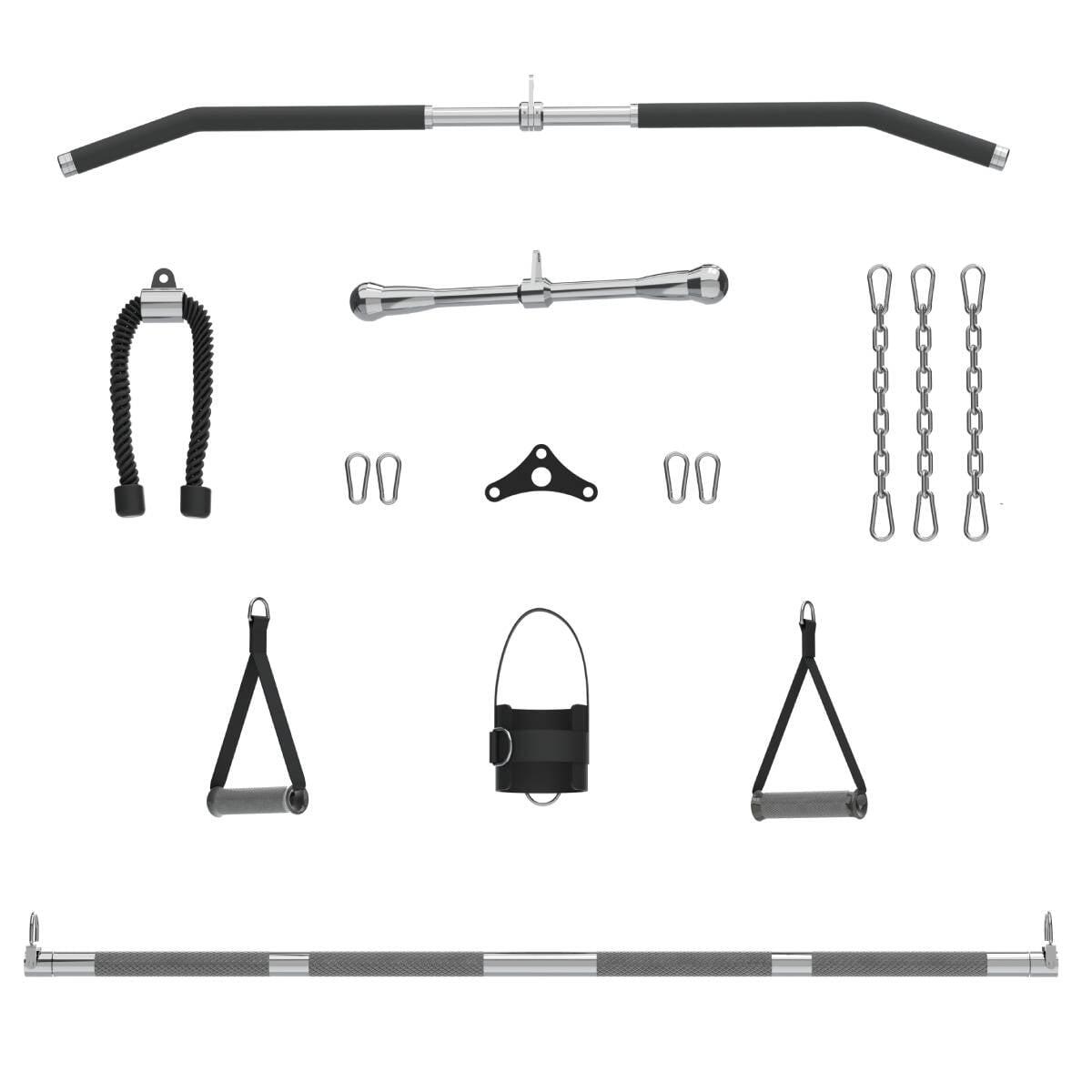 Polia Dupla Ajustável + Smith com Placas Integradas (2x90 kg) – Dobrável 4/4