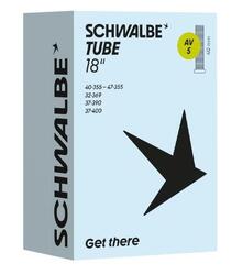 Chambre à air Schwalbe AV5 18 pouces 32/47-355/400 Valve Schrader 40 mm