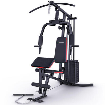 Station de musculation HGX50 pour maison avec poids 70 kg